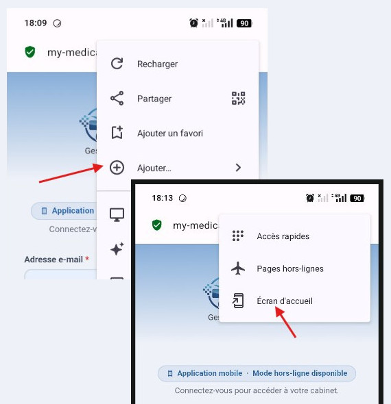 Installer sur Android